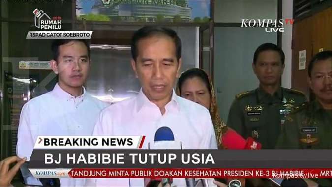 Jokowi kenang BJ Habibie yang kerap memberikan solusi masalah bangsa