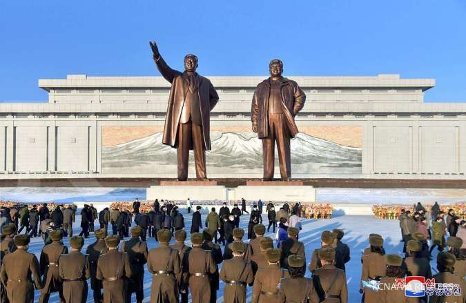 Tak ada parade militer dalam perayaan ulang tahun mendiang Kim Jong-il di tahun ini