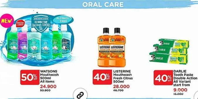 Promo Watsons 21-24 April 2022