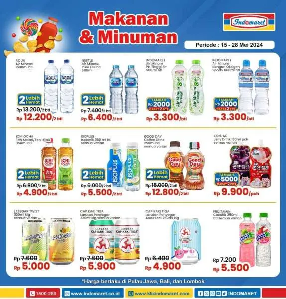 Promo Indomaret Super Hemat Terbaru 15-28 Mei 2024