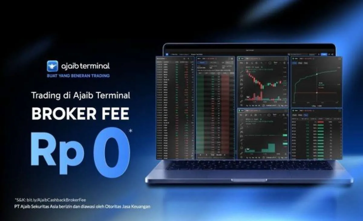 Nikmati Promo Broker Fee Rp0! Di Ajaib Terminal, Berlaku Hingga 30 November 2026