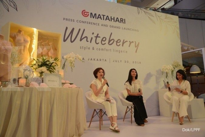 Matahari Department Store (LPPF) merilis gerai Whiteberry