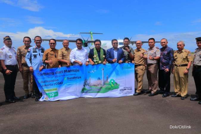 Dukung Konektivitas Antar Wilayah, Citilink Buka 3 Rute Baru dari Balikpapan