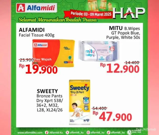 Promo Alfamidi Hemat Satu Pekan Periode 3-9 Maret 2025