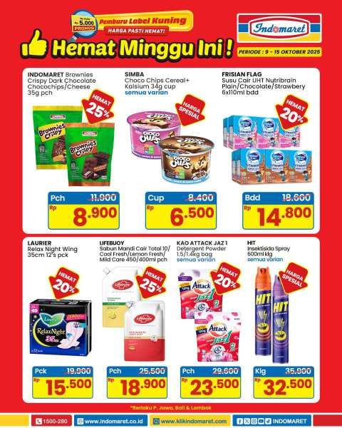 Promo Indomaret Hemat 9-15 Oktober 2025
