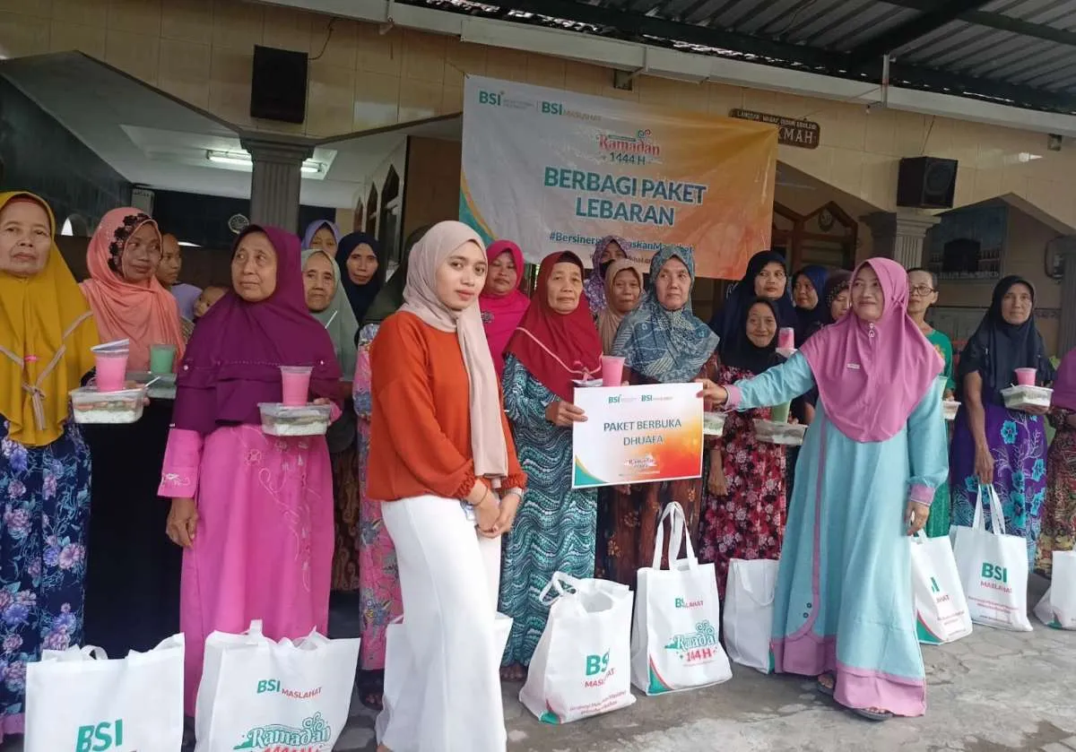BSI Maslahat Salurkan Sebesar Rp 7,9 Miliar untuk Program Ramadan Tahun 2023