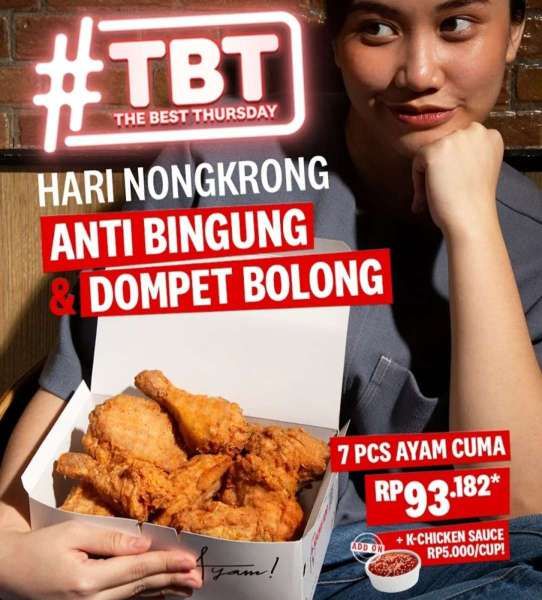 Promo KFC The Best Thursday