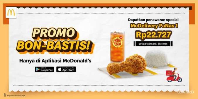 Promo McD Bon-Bastis Juli 2024, Scan Struk Dapat PaNas 1 Krispy Cuma Rp 22.727