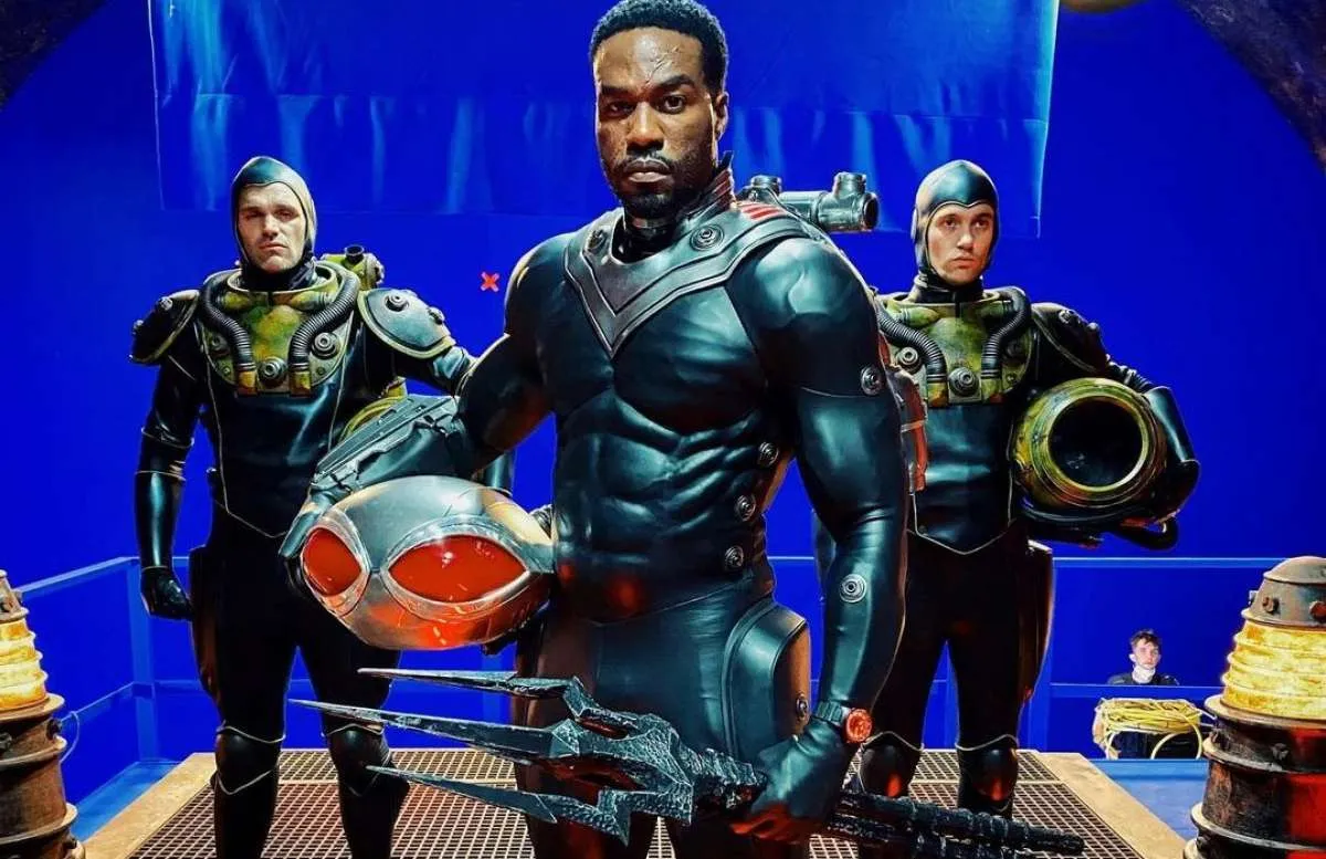 Ini kostum terbaru Black Manta yang dibintangi Yahya Abdul-Mateen II di Aquaman 2