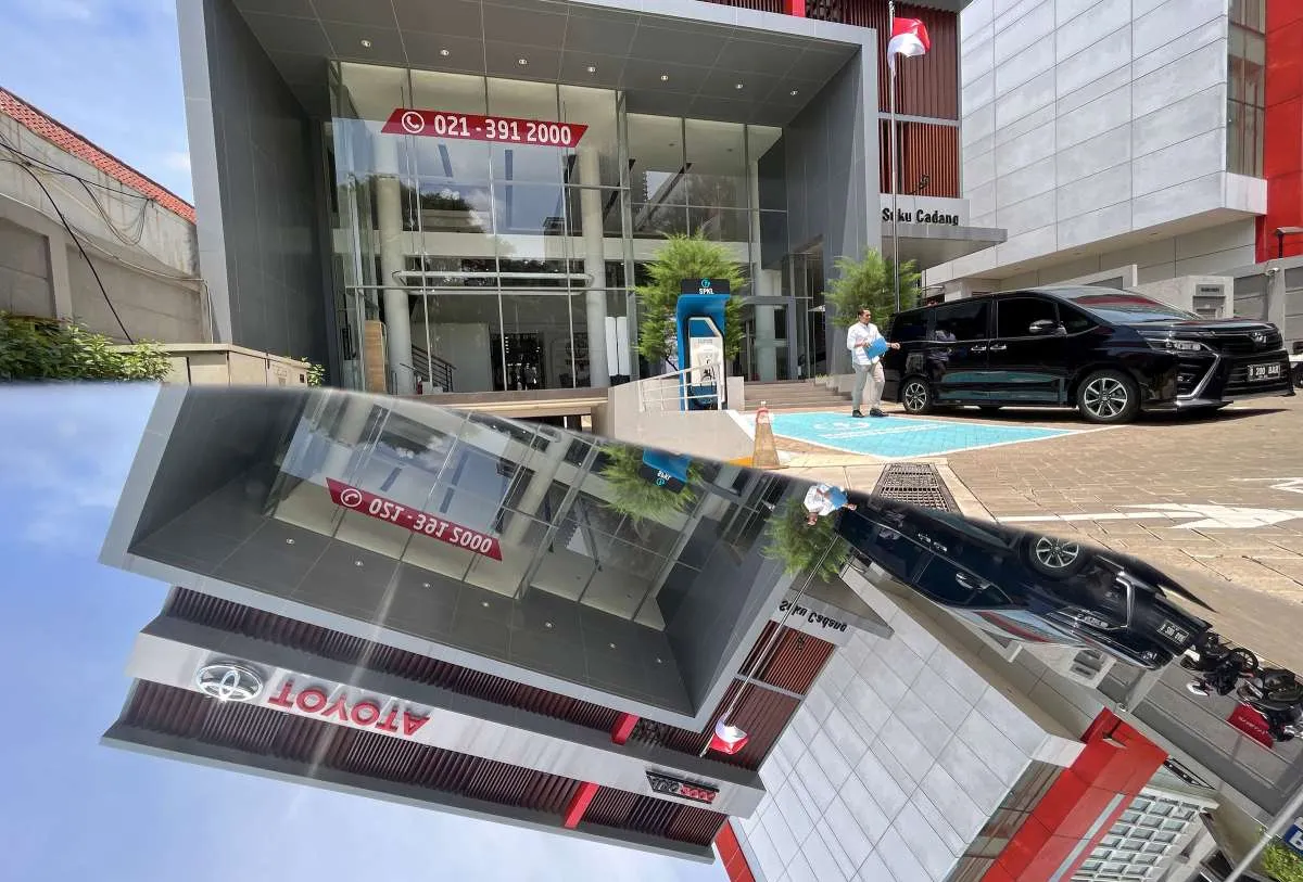 Ruang Pamer dan Bengkel AUTO2000 Nyaman Dalam Gedung Ramah Lingkungan