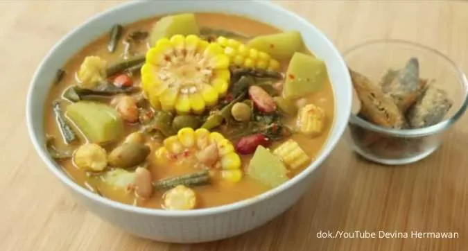 Resep Sayur Asem Segar, Makin Nikmat Ditemani Ikan Asin dan Sambal Terasi