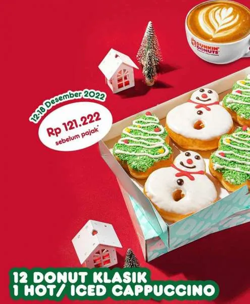 Promo Dunkin Pekan ini 12-18 Desember 2022