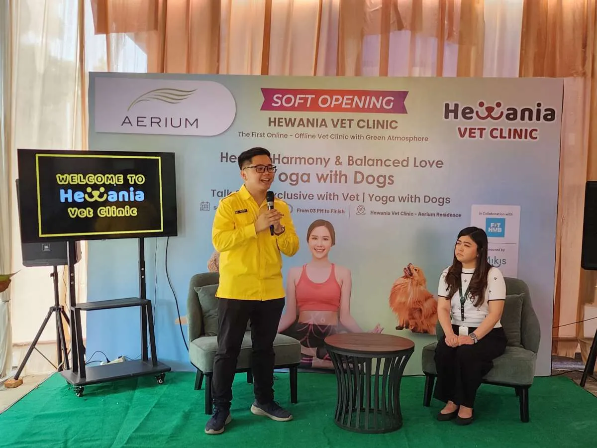 Hewania VetClinic Hadir di Aerium,The First Prestigious Dog Friendly Apartment Jakbar