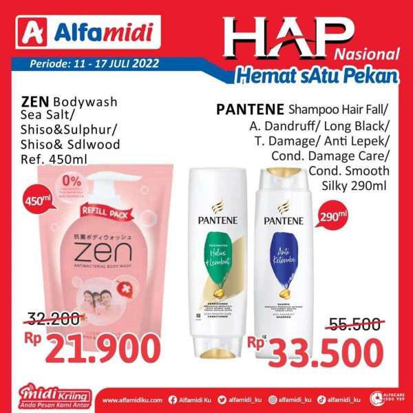 Katalog Promo Alfamidi Hemat Satu Pekan Periode 11-17 Juli 2022
