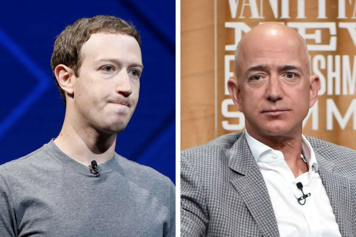 Di tengah tekanan politik, Jeff Bezos dan Zuckerberg ke Washington