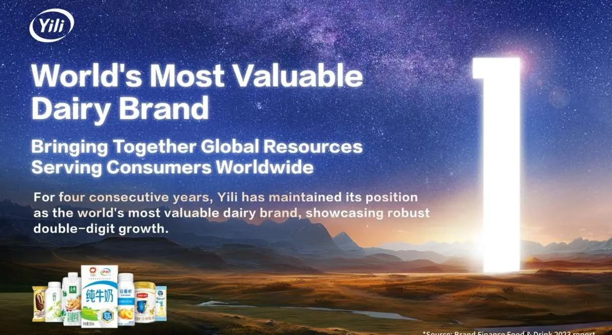 Yili Raih Peringkat Brand Value Global 4 Tahun Berturut-turut & Pertumbuhan 2 Digit