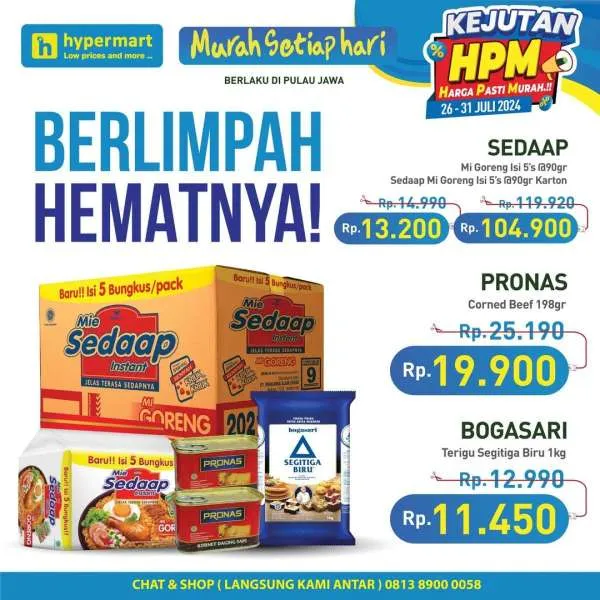 Promo JSM Hypermart Hyper Diskon Weekend Periode 26-29 Juli 2024