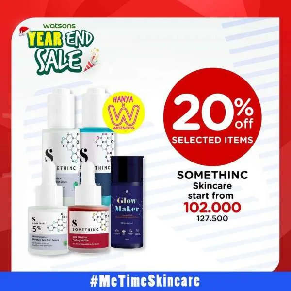 Promo Watsons Year End Sale 23 Desember 2021-2 Januari 2022