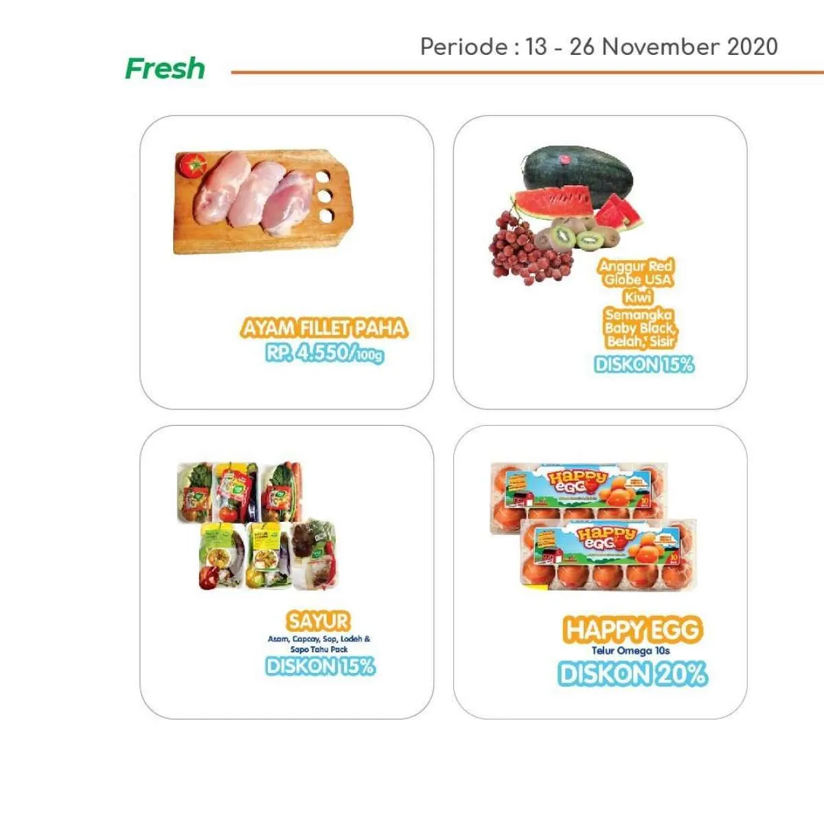 Promo Yogya Supermarket hari ini 25 November 2020, serba hemat!