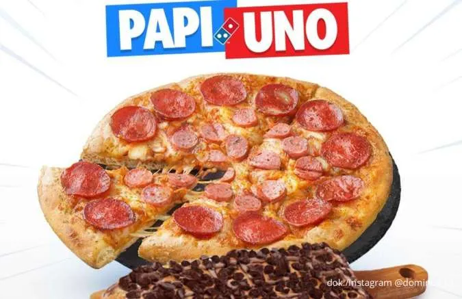 Pizza + Bread Stick Cuma Rp 50.000? Yuk Coba Promo Domino’s Pizza Papi Uno Sekarang