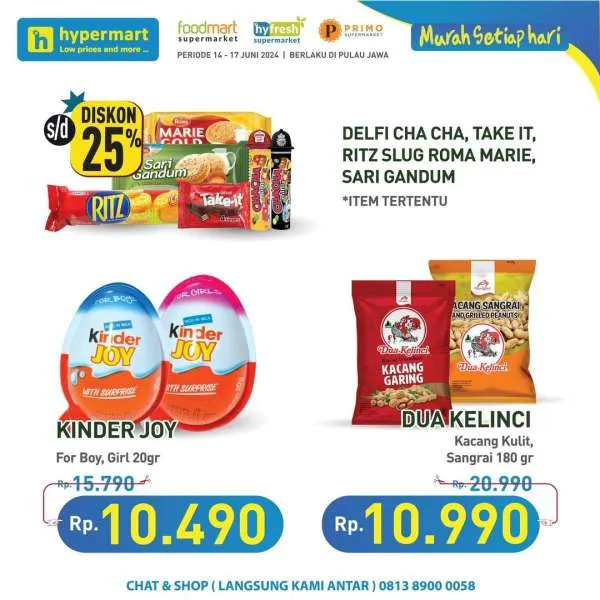 Promo JSM Hypermart Hyper Diskon Weekend Periode 14-17 Juni 2024