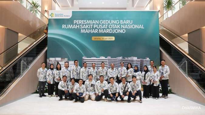 Proyek Rumah Sakit Pusat Otak Nasional Garapan Wijaya Karya (WIKA) Segera Rampung