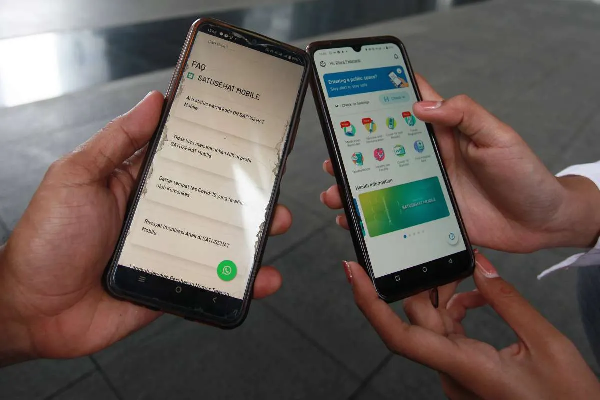 Cara Update PeduliLindungi yang Berubah Menjadi SatuSehat, Lengkap dengan Fiturnya