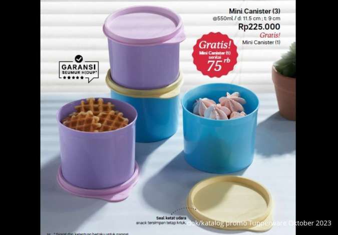 katalog promo Tupperware Oktober 2023