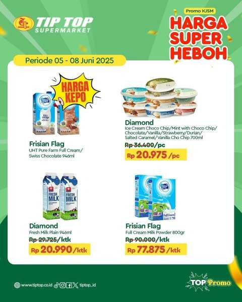 Promo KJSM Tip Top 5-8 Juni 2025