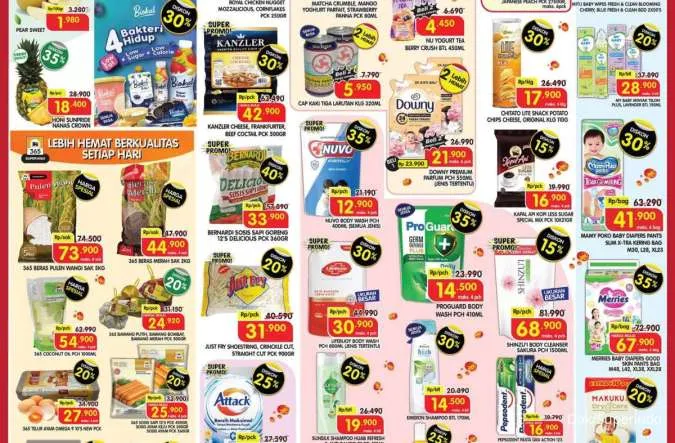 Promo JSM Superindo Periode 1-3 Mei 2026, Minyak Goreng-Sabun Cair Diskon hingga 40%