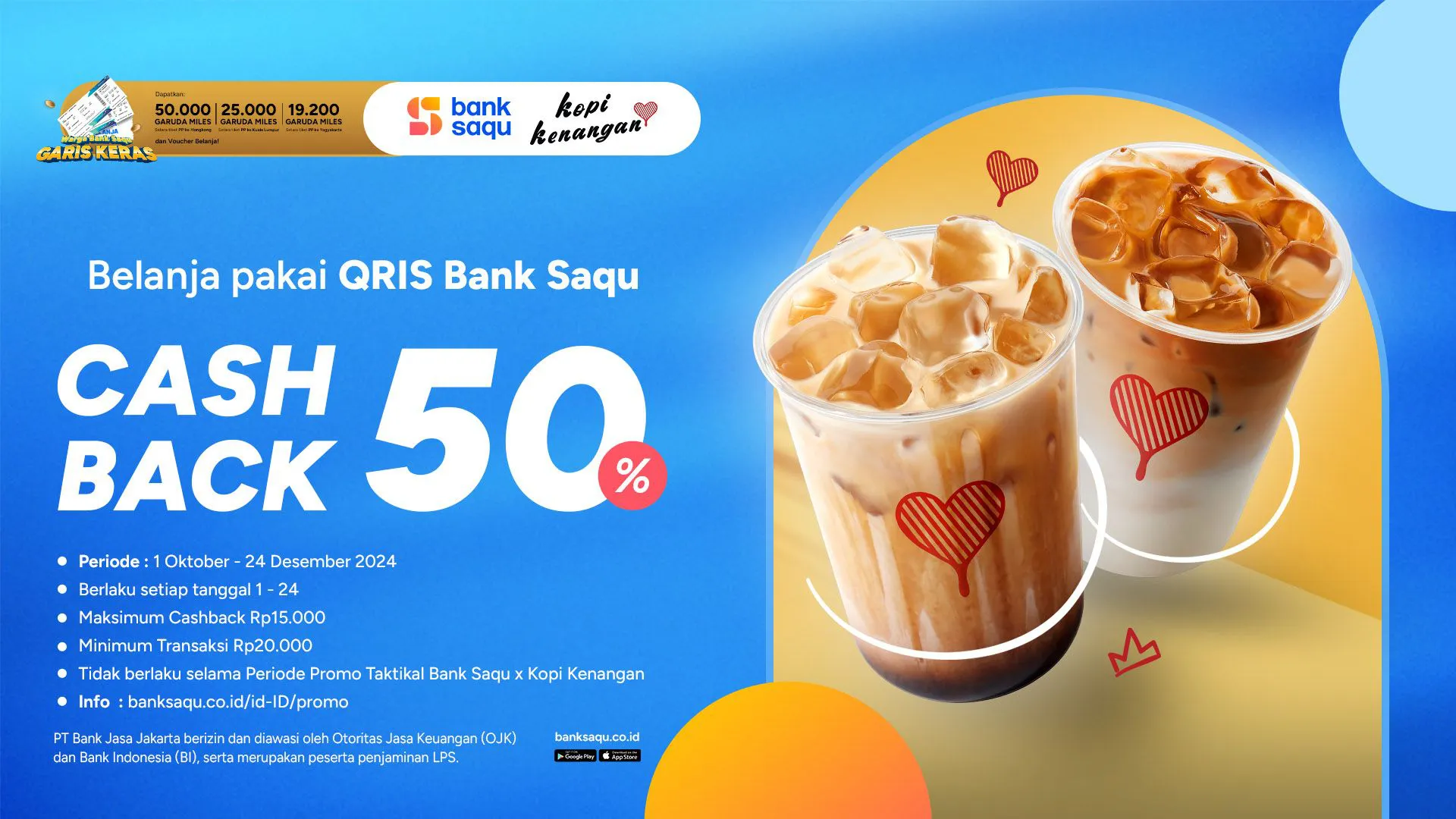 Kopi Kenangan x Bank Saqu