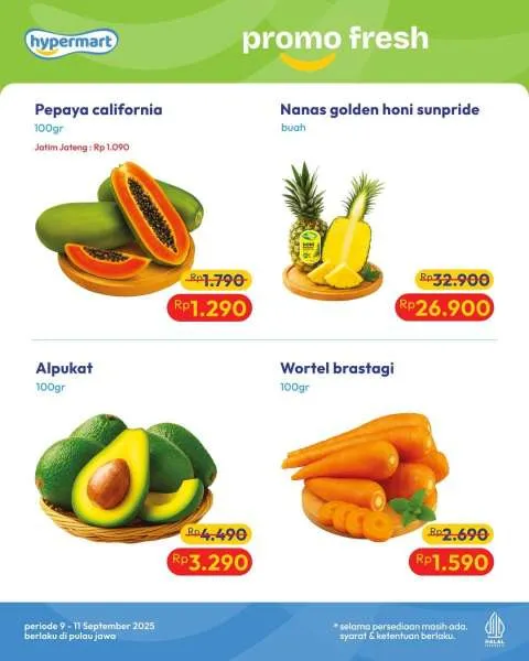 Promo Hypermart Hyper Diskon Weekday Periode 9-11 September 2025
