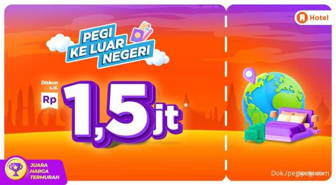 Promo PegiPegi ke Luar Negeri Selama Desember 2023, Diskon Hotel hingga Rp 1,5 Juta