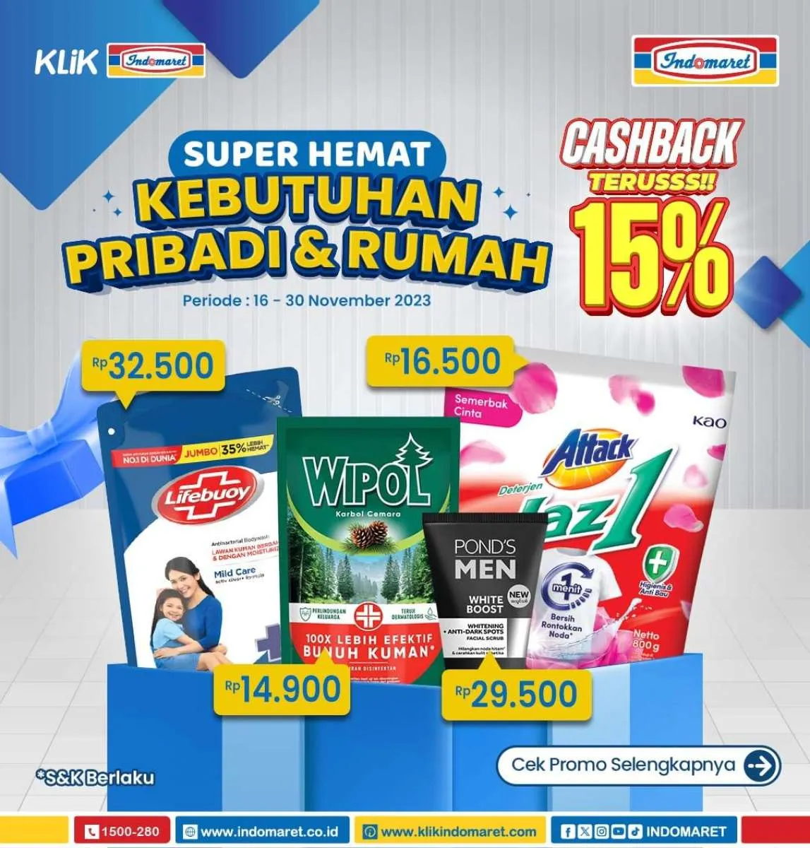 Katalog Promo Indomaret Super Hemat Terbaru Periode 16-30 November 2023