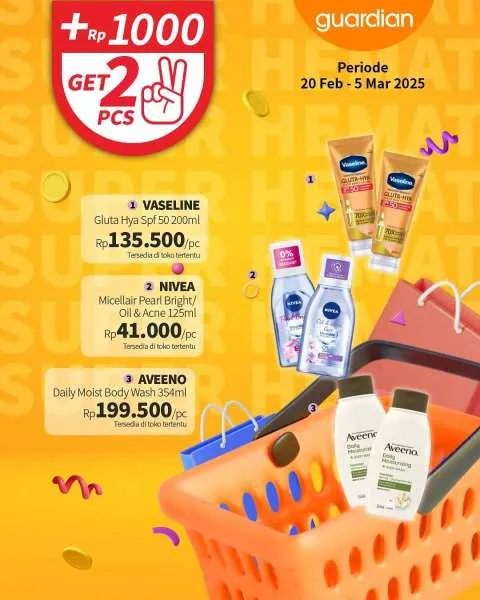 Promo Guardian Super Hemat Periode 20 Februari-5 Maret 2025