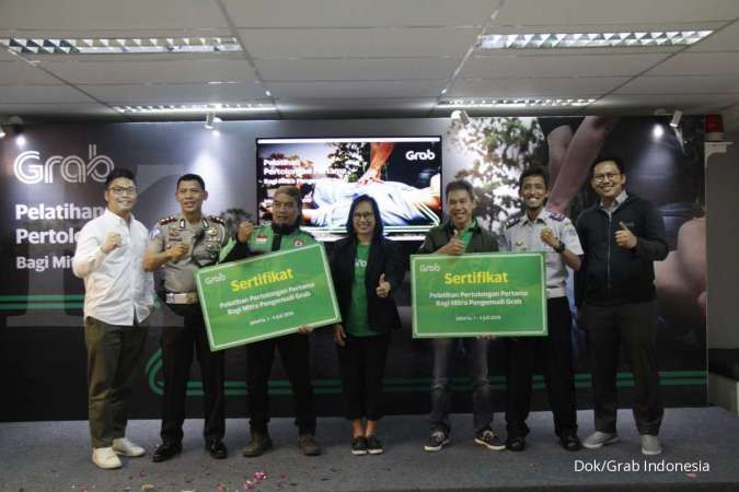 Pastikan Perjalanan Lebih Aman dan Nyaman, Grab Latih 500 Mitra Pengemudi Tanggap Darurat dan P3K