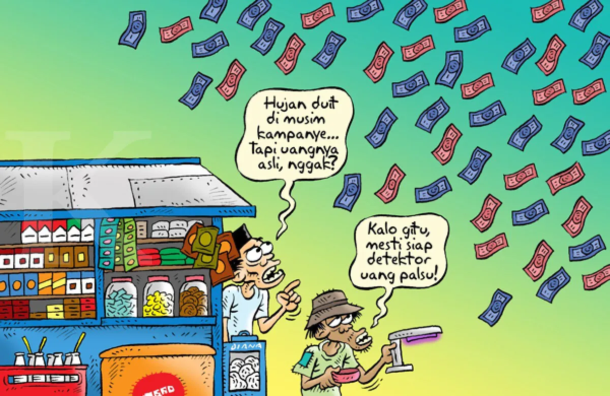 Duh, rasio peredaran uang palsu meningkat