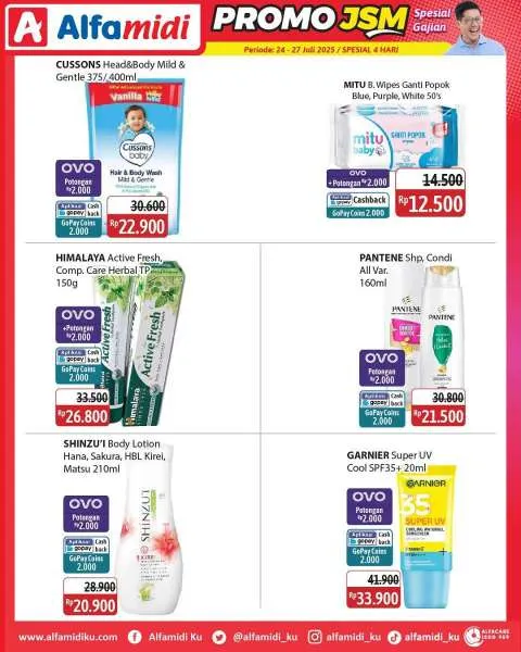 Promo JSM Alfamidi Spesial Gajian Periode 24-27 Juli 2025
