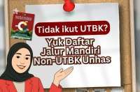 Jadwal Pendaftaran Jalur Mandiri Non-UTBK di Universitas Hasanuddin Tahun 2025