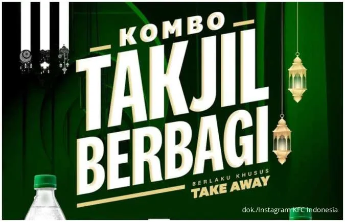 Promo KFC Kombo Takjil Berbagi hingga 30 Maret, Paket A atau B Hanya Rp 19.000-an