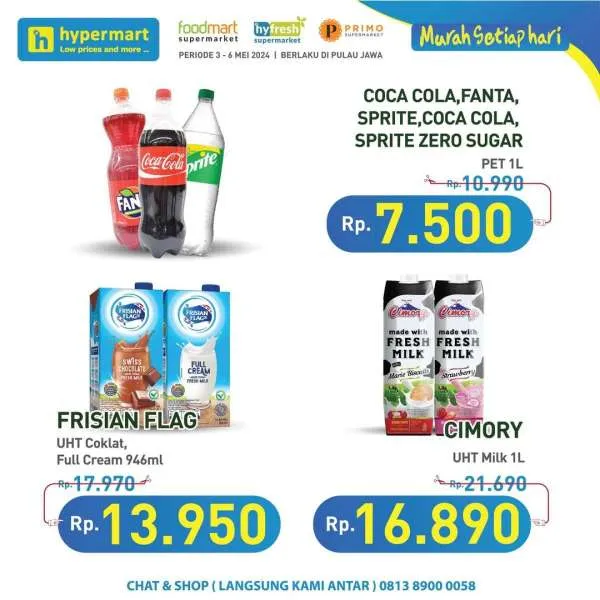 Promo JSM Hypermart Hyper Diskon Weekend Periode 3-6 Mei 2024