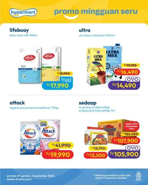 Promo JSM Hypermart Hyper Diskon Weekend Periode 29 Agustus-1 September 2025