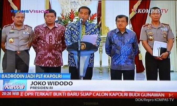 Celah pemakzulan Jokowi dari polemik Kapolri