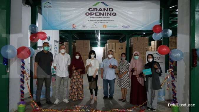 Tingkatkan layanan, Dusdusan buka warehouse baru di Sidoarjo