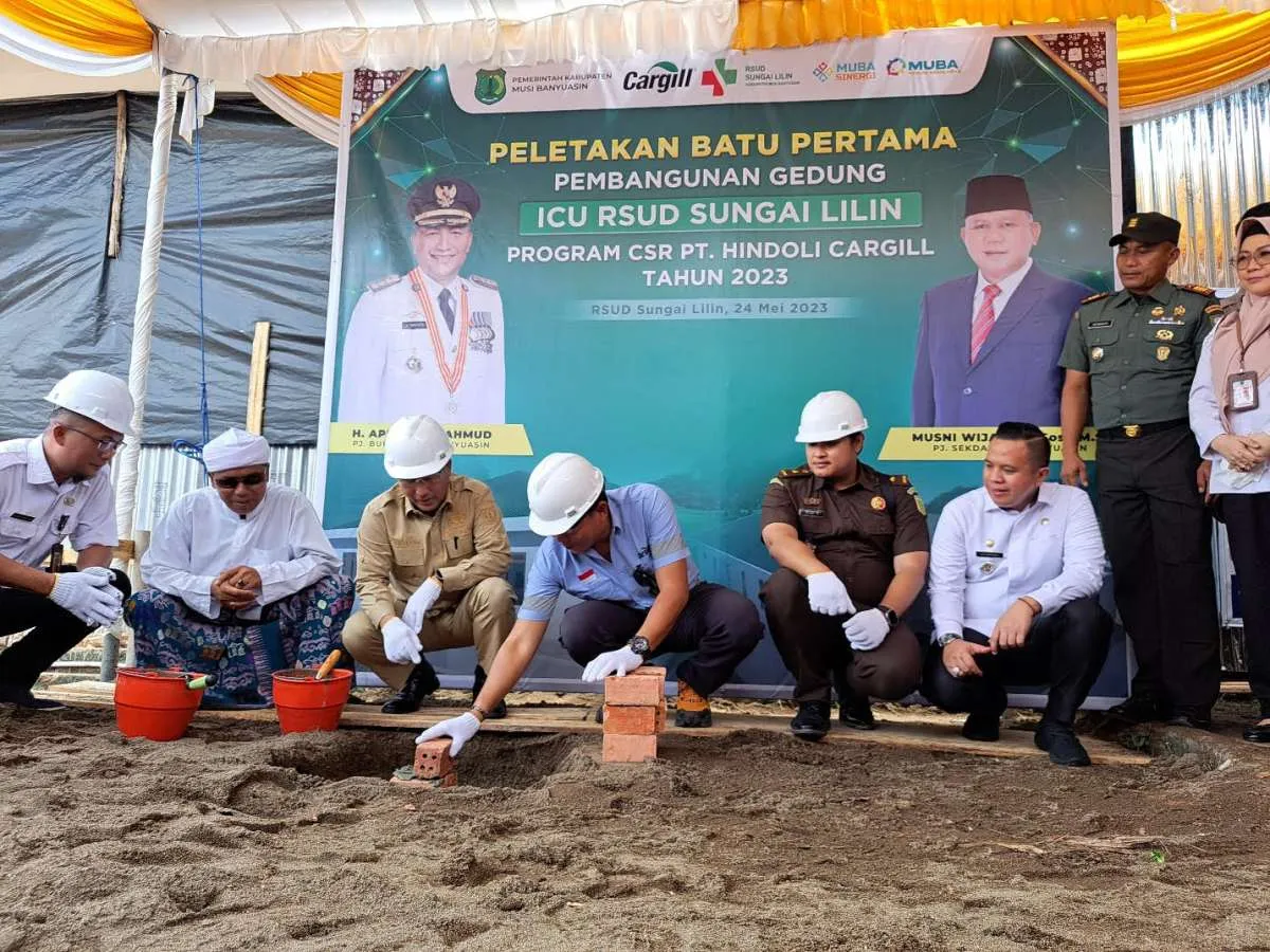 Cargill Bangun Gedung ICU di RSUD Sungai Lilin