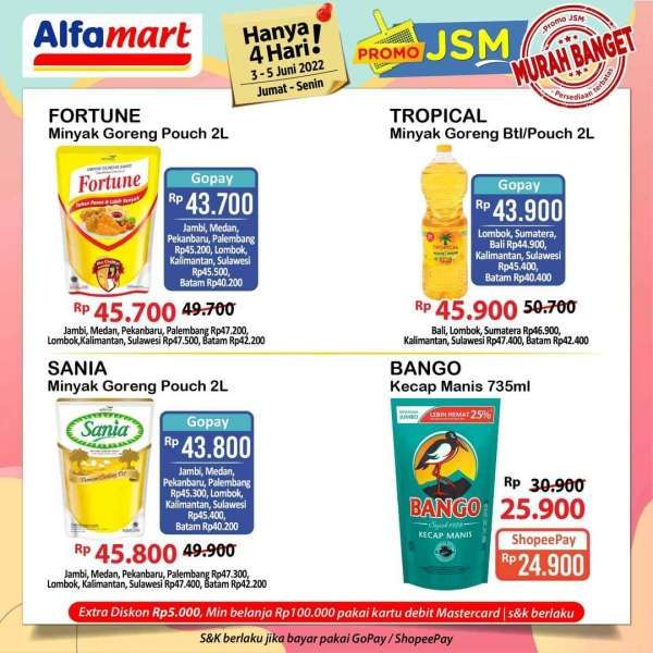 Promo JSM Alfamart Terbaru Mulai 3-5 Juni 2022