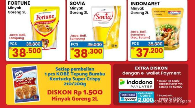 Promo Minyak Goreng di Indomaret Berakhir Hari Ini 28 Mei 2025, Ada Diskon Rp 1.500