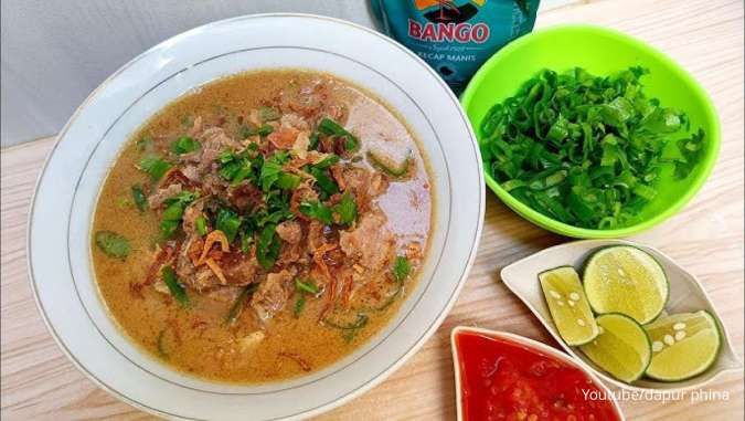 Resep Coto Makassar Tanpa Santan, Makin Enak Dilengkapi Sambal Tauco