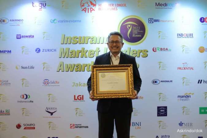 Askrindo Raih Insurance Market Leader Award 2023