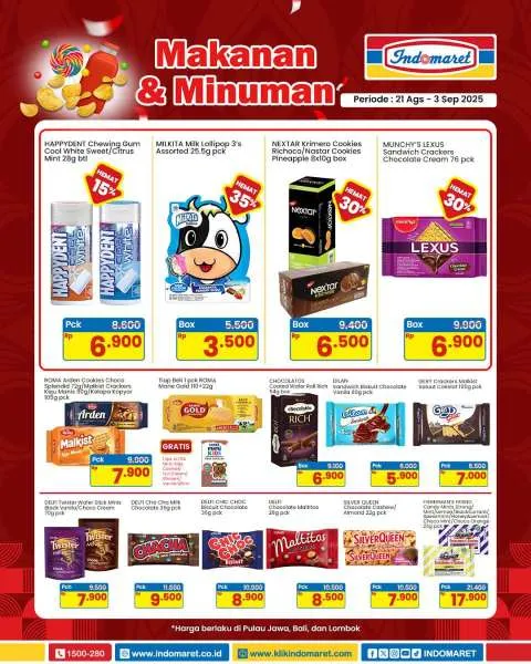 Promo Indomaret Super Hemat Periode 21 Agustus-3 September 2025